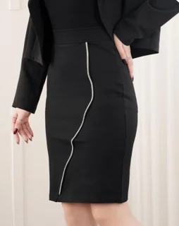 دامن مشکی دلوین